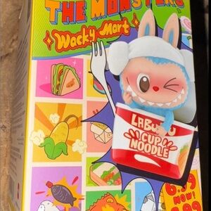 NEW AUTHENTIC POP MART Labubu The Monsters Wacky Mart Vinyl Plush Blind Box